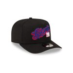 Born x Raised x New York Giants Script Black 9FIFTY A-Frame Snapback Hat