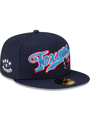 Born x Raised x Houston Texans Script 59FIFTY Fitted Hat