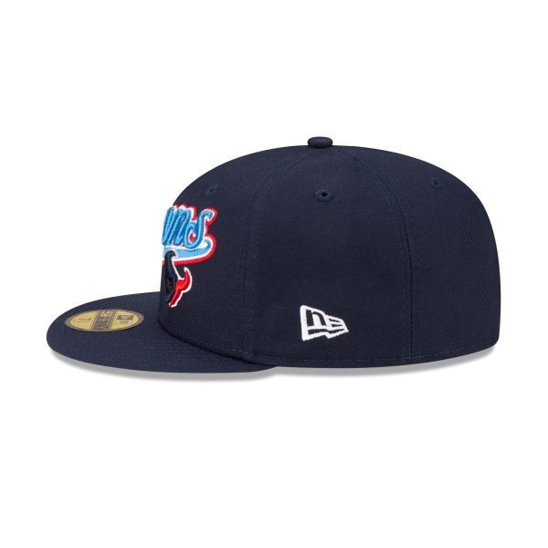 Born x Raised x Houston Texans Script 59FIFTY Fitted Hat