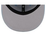 Born x Raised x Los Angeles Chargers Script 59FIFTY Fitted Hat