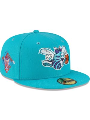 Charlotte Hornets 1988-2002 Hardwood Classics Teal 59FIFTY Fitted Hat