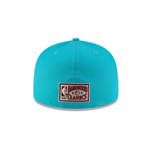 Charlotte Hornets 1988-2002 Hardwood Classics Teal 59FIFTY Fitted Hat