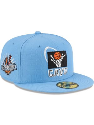 Cleveland Cavaliers 1994-2003 Hardwood Classics Radiant Blue 59FIFTY Fitted Hat