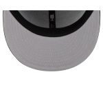 Philadelphia 76ers 1963-1976 Hardwood Classics Poly Black 59FIFTY Fitted Hat