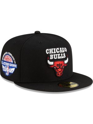 Chicago Bulls 1966-Present Hardwood Classics Black 59FIFTY Fitted Hat