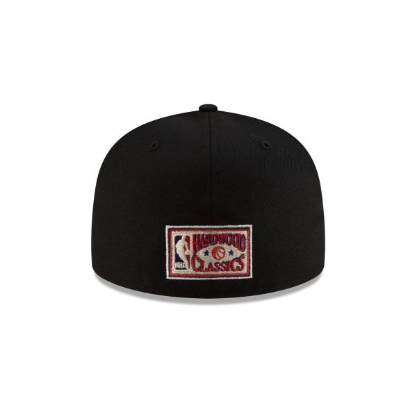 Chicago Bulls 1966-Present Hardwood Classics Black 59FIFTY Fitted Hat