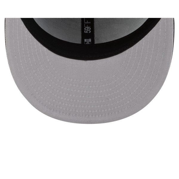 San Antonio Spurs 1989-2001 Hardwood Classics Black 59FIFTY Fitted Hat