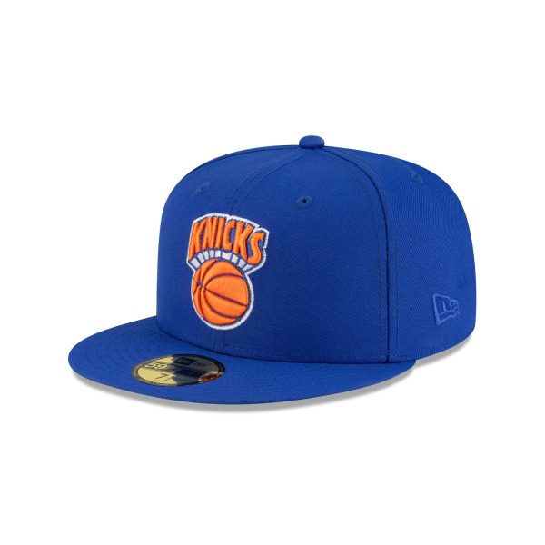 New York Knicks 1976-1977 Hardwood Classics Majestic Blue 59FIFTY Fitted Hat
