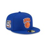New York Knicks 1976-1977 Hardwood Classics Majestic Blue 59FIFTY Fitted Hat