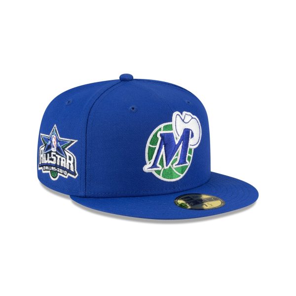 Dallas Mavericks 1980-2000 Hardwood Classics Blue 59FIFTY Fitted Hat