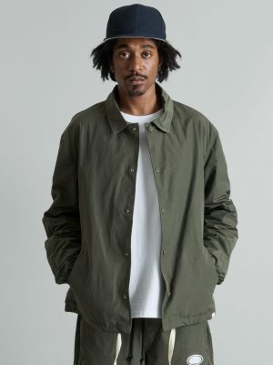 Marvin Dusty Charcoal Coach's Jacket