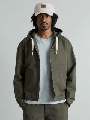 Forge Dusty Charcoal Hooded Work Jacket