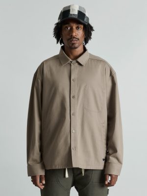 Ellicott Brindle Shirt Jacket